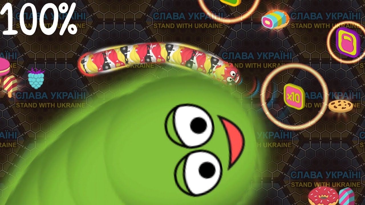 Wormate.io 🐛 NEW Funny Epic HACKER PRO  Big Snake Gameplay ENJOY 💥