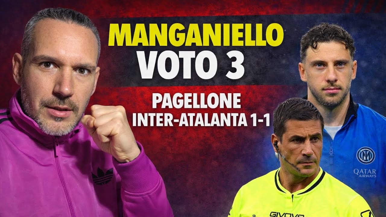 PAGELLONE INTER-ATALANTA 1-1! DATE STO SCUDETTO AL MILAN... BRAVI 👏🏻👏🏻
