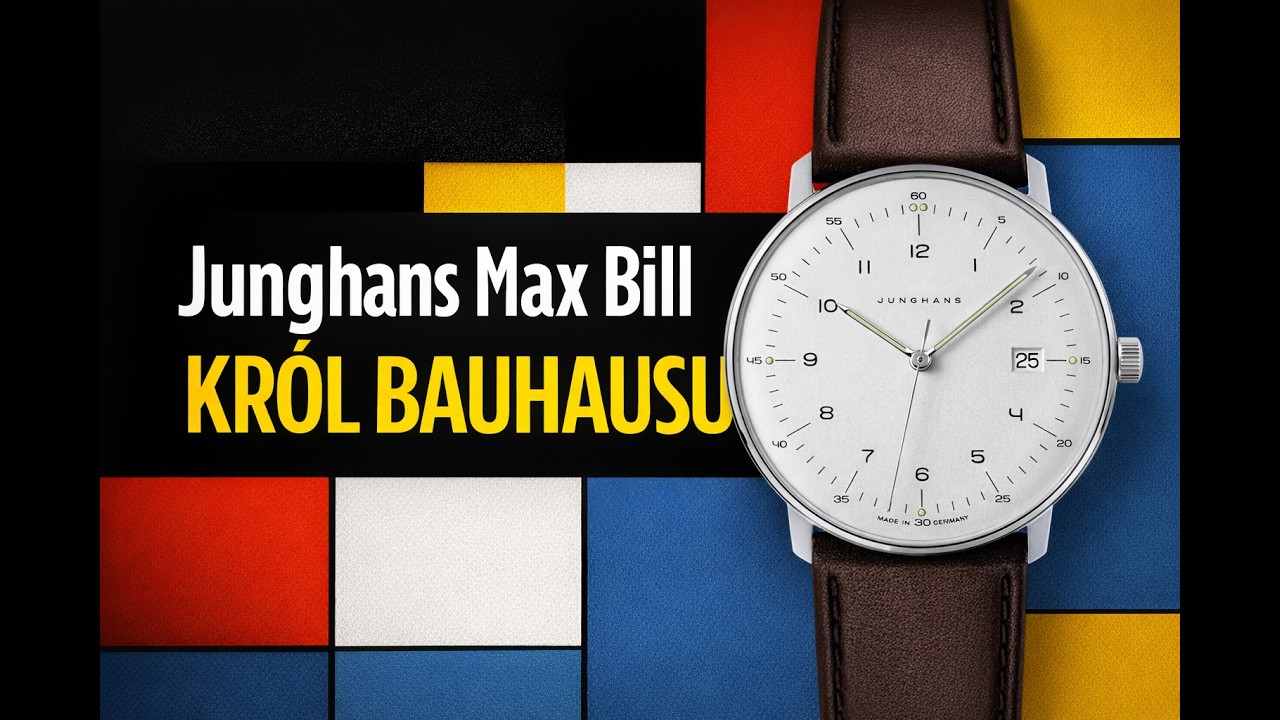 Junghans Max Bill - Król Bauhausu - unboxing