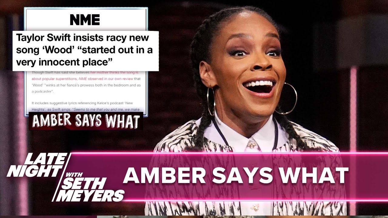 Amber Says What: Taylor Swift's Song 