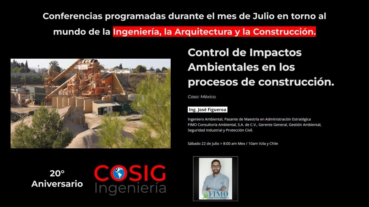 Control de Impactos Ambientales en los procesos de construcción.