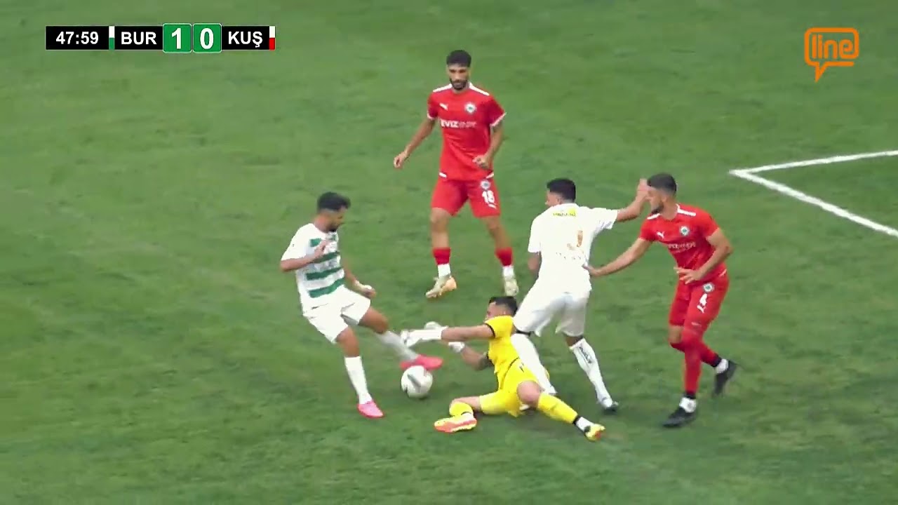 Bursaspor 4 - 1 Kuşadasıspor Maç Özeti Line TV