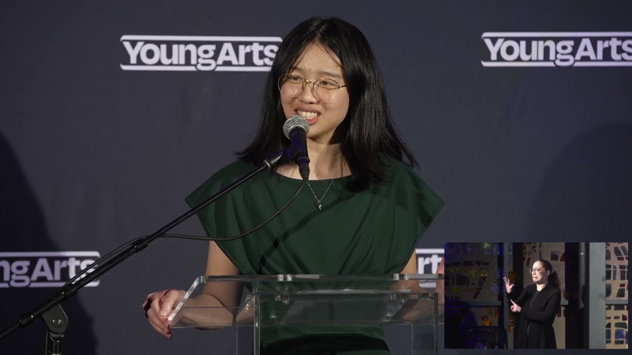 Fiona Jin | Writing • Poetry | 2024 National YoungArts Week