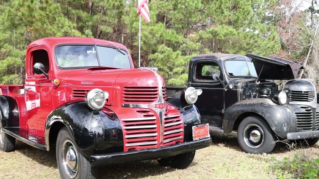 Dodge Brothers Trucks 1942 and 1946 Pre and Post War