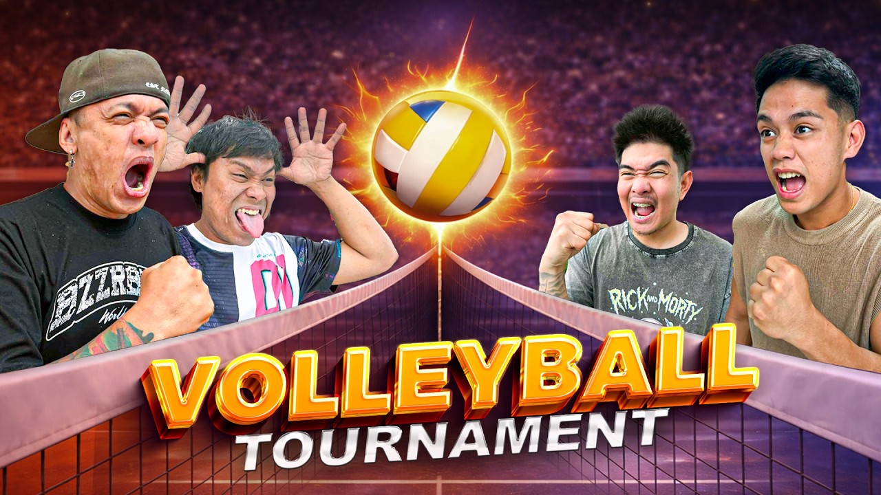 Unang VOLLEYBALL TOURNAMENT sa BG HOUSE!