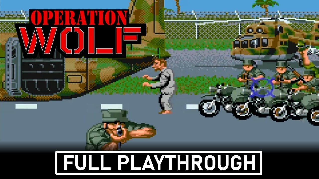 Arcade: Operation Wolf Complete Longplay. Classic