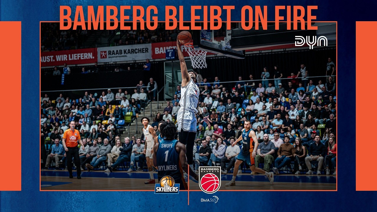 Highlights: SKYLINERS - BMA365 Bamberg Baskets | easyCredit BBL | Dyn Basketball