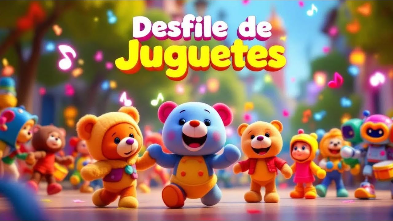 Desfile de Juguetes 🧸🎈 | Canción Infantil Divertida y de Baile | Música Mágica Infantil