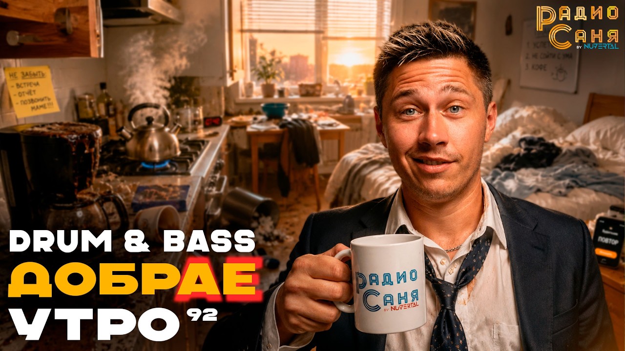 Drum and Bass шоу Радио Саня: ДОБРАЕ УТРО 92 (Liquid Funk, Mainstream)