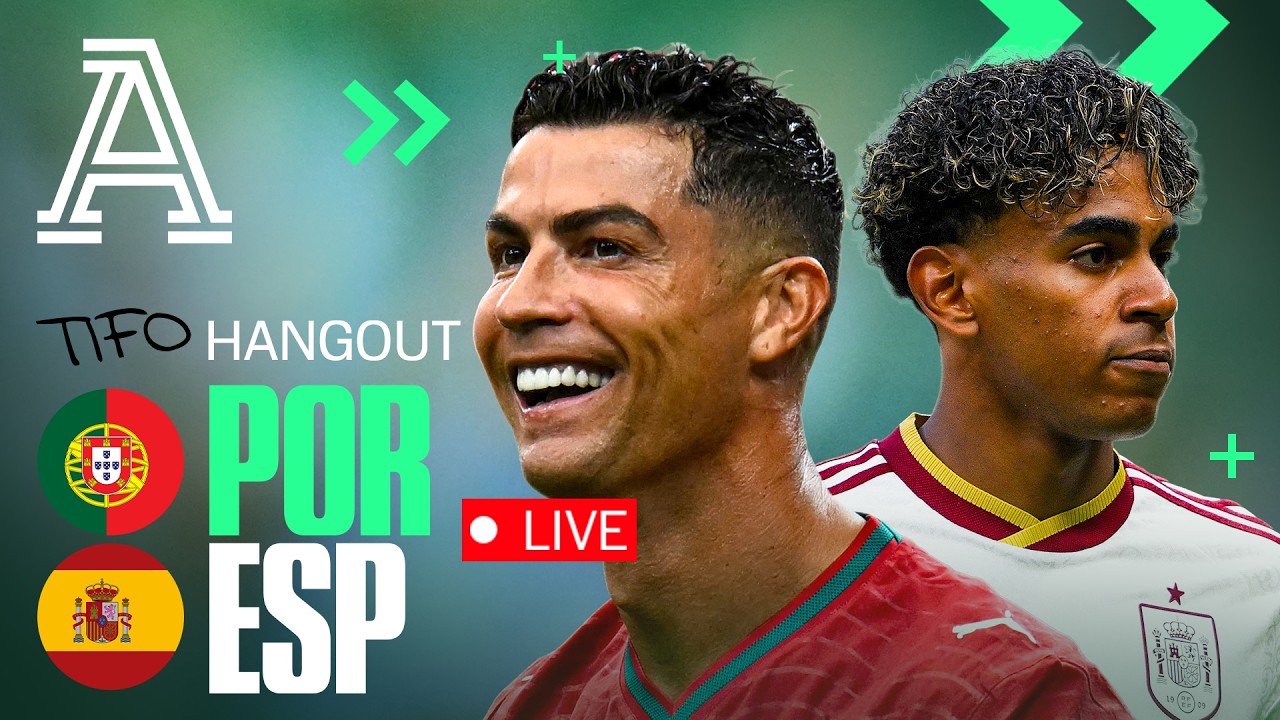 Portugal vs Spain Live Watchalong | @TheAthleticFC x @Tifo World Cup Clubhouse