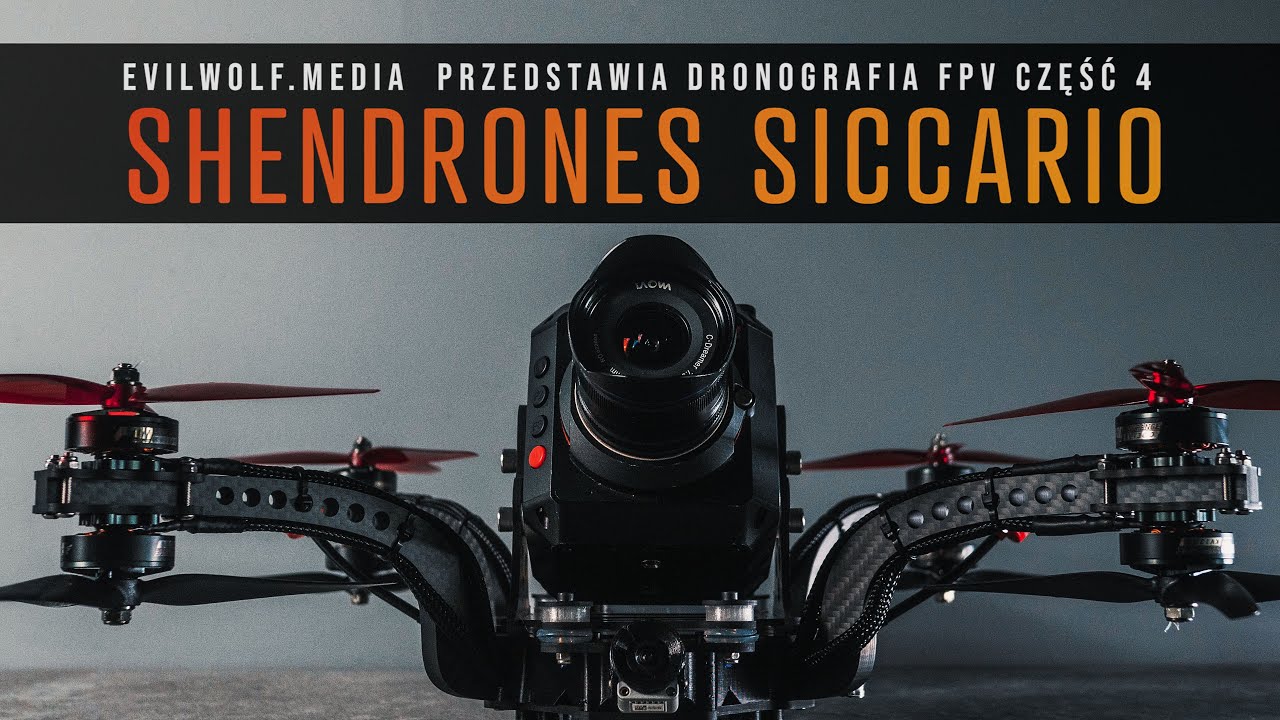 Cinelifter Shendrones Siccario X8. Dronografia FPV cz.4, duży dron FPV może więcej 😱😱😱