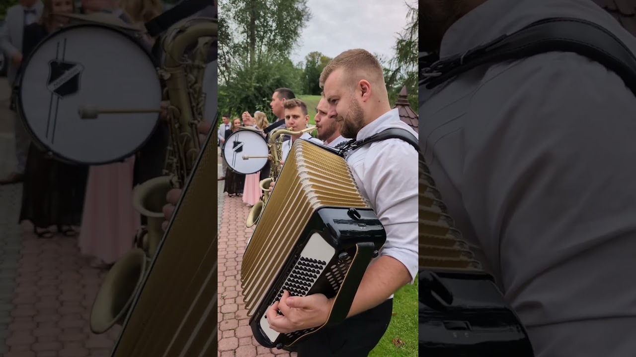 Raz w niedzielę po obiedzie....🪗🎷#akordeon #saxophone #folk #biesiada #zabawa #wesele #wedding