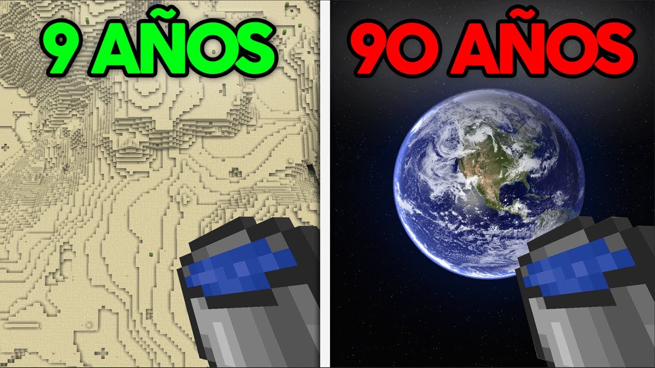 Minecraft en Diferentes Edades