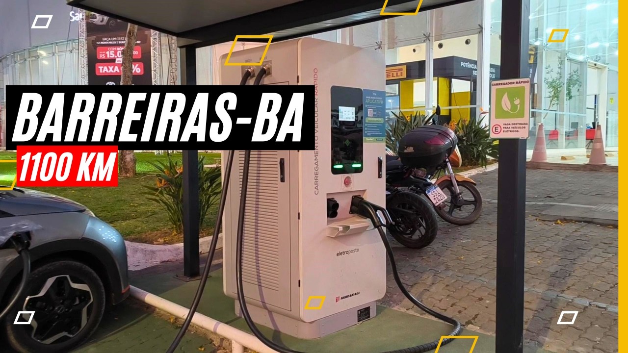Viagem de Carro Elétrico | Barreiras-BA