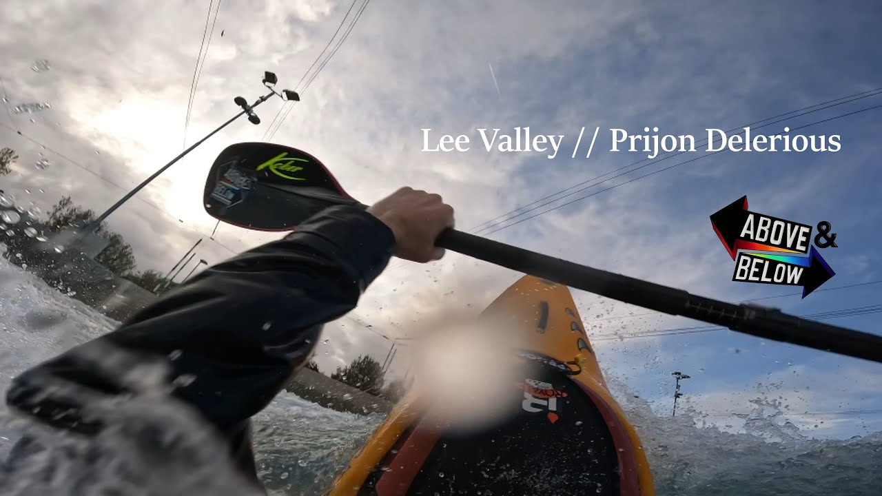 Slicy Boat Kayaking POV  // Prijon Delirious //Lee Valley WhiteWater Centre
