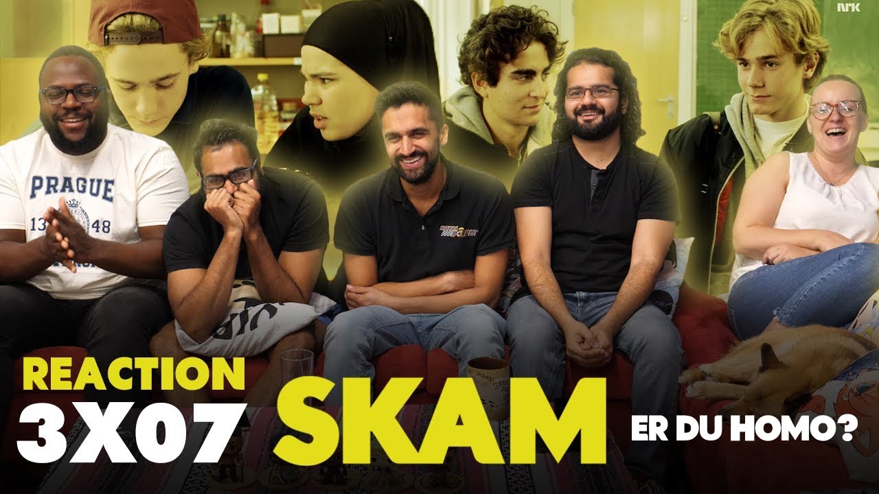 SKAM - 3x7 Er du homo? (Are you gay?) - Group Reaction