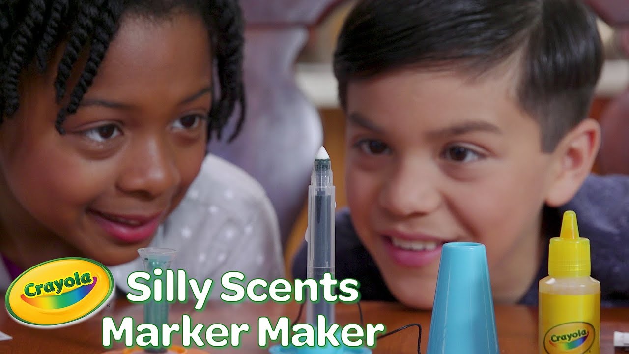 NEW Crayola Silly Scents Marker Maker || Crayola Product Demo