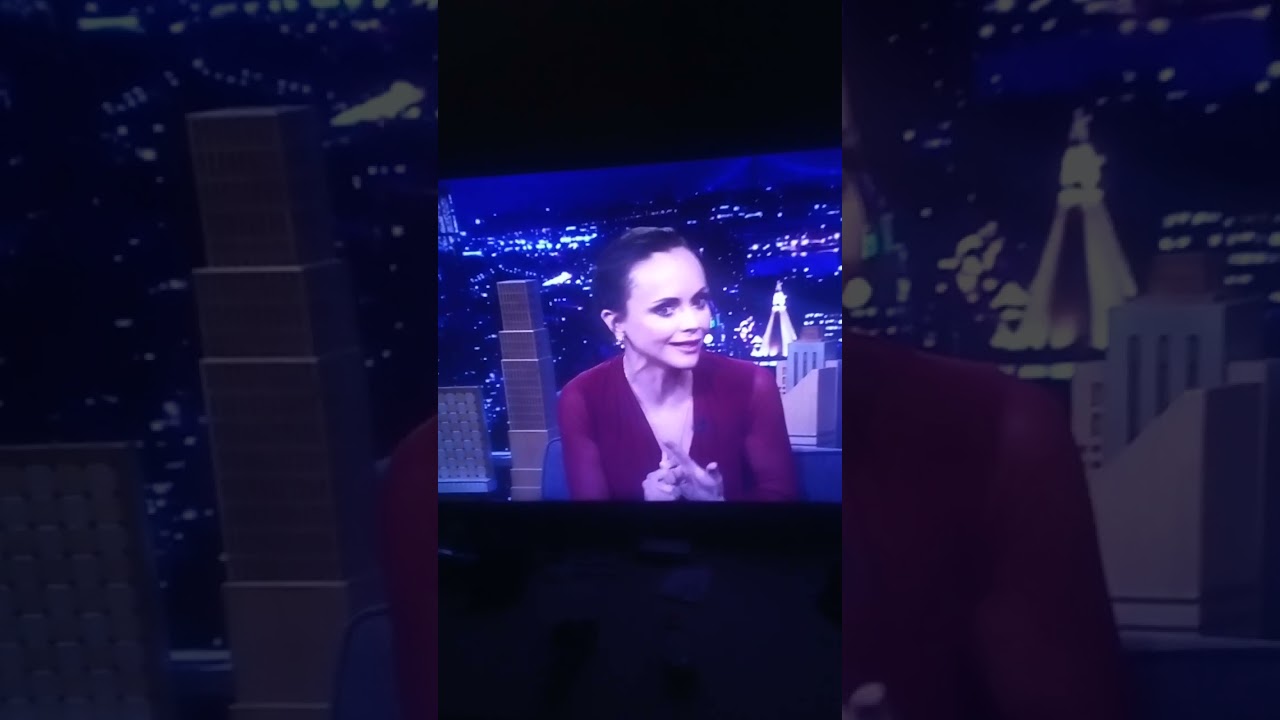 Christina Ricci telling the world how she is behind the scenes UNKNOWINGLY