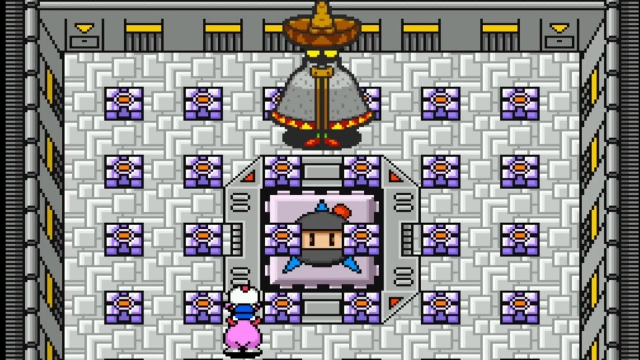 Super Bomberman 3 (SNES) - Intro, boss fight and ending