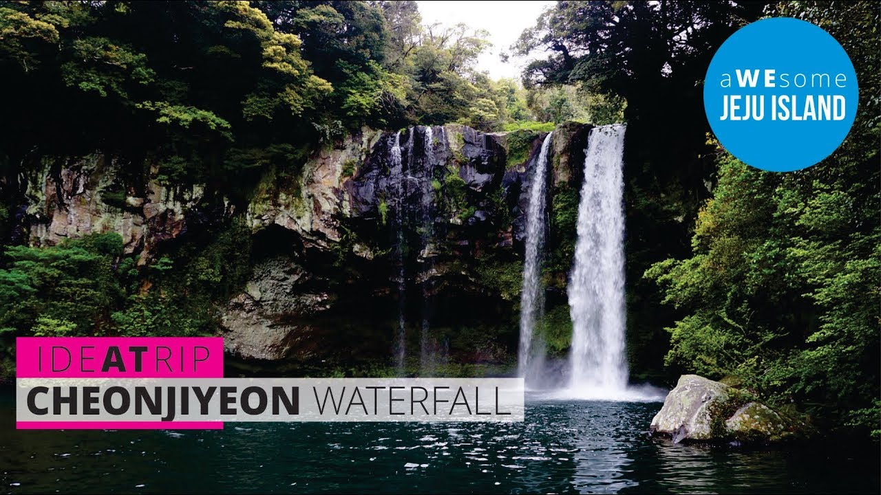 Cheonjiyeon Waterfall, Amazing Spot in Jeju Island