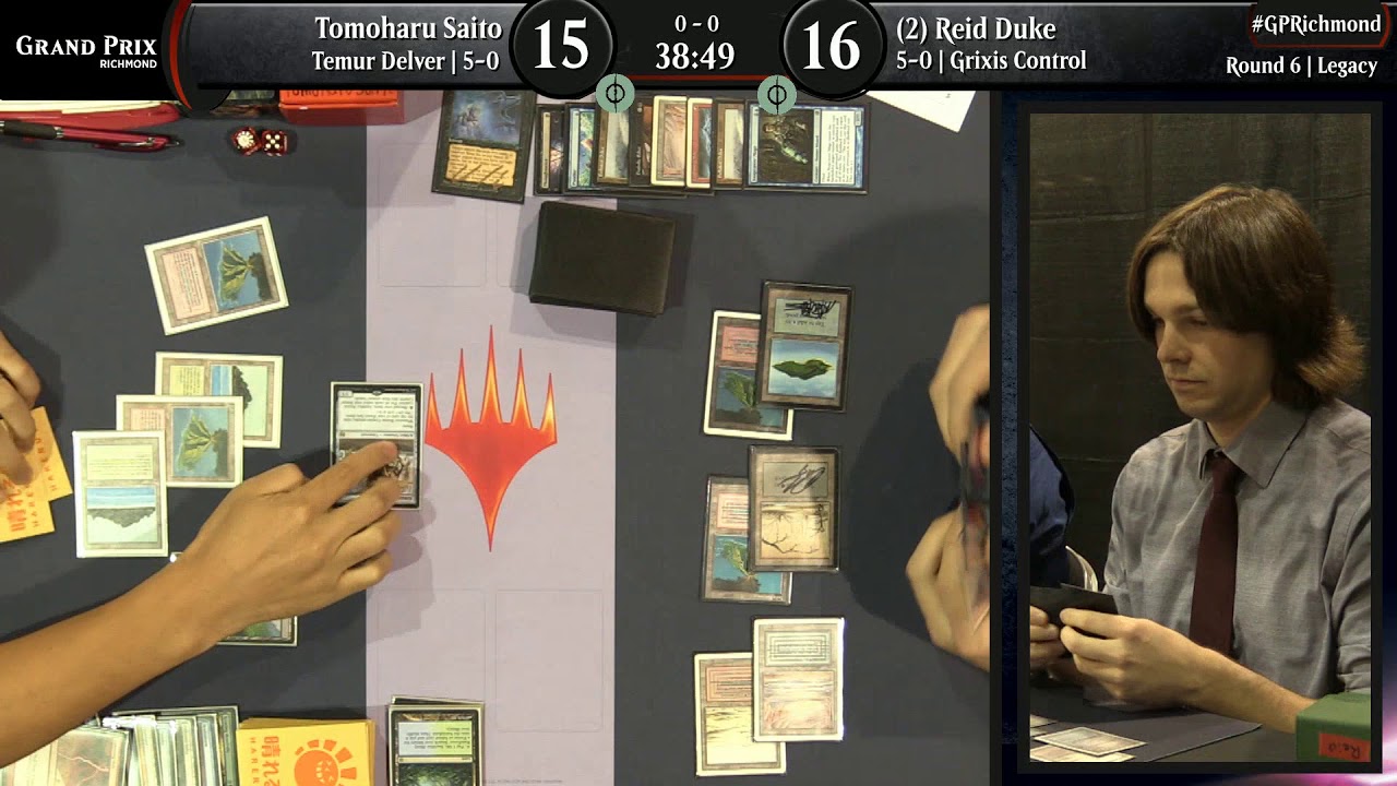 Magic the Gathering GP Richmond 2018, 6-й раунд, Legacy