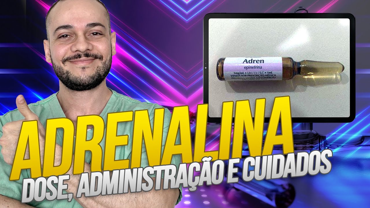 Adrenalina: como SALVAR qualquer pessoa com choque anafilático!