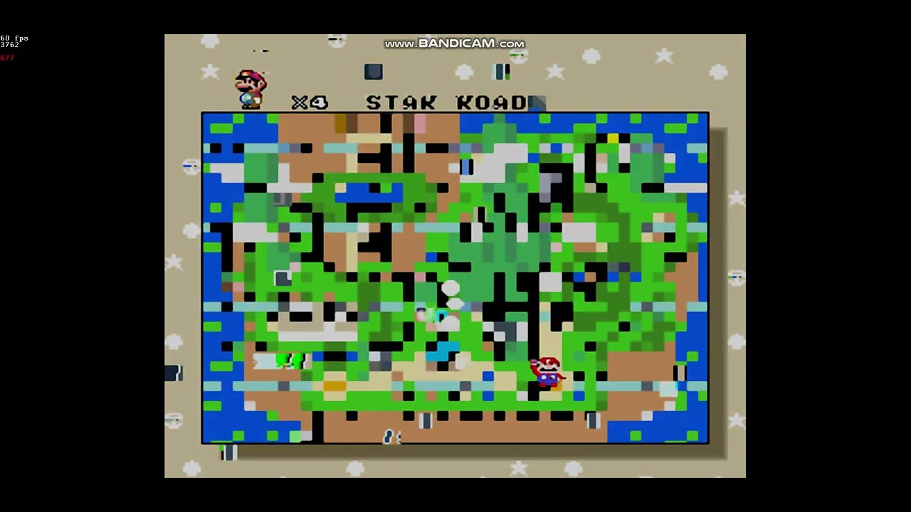 Secret Level in Super Mario World