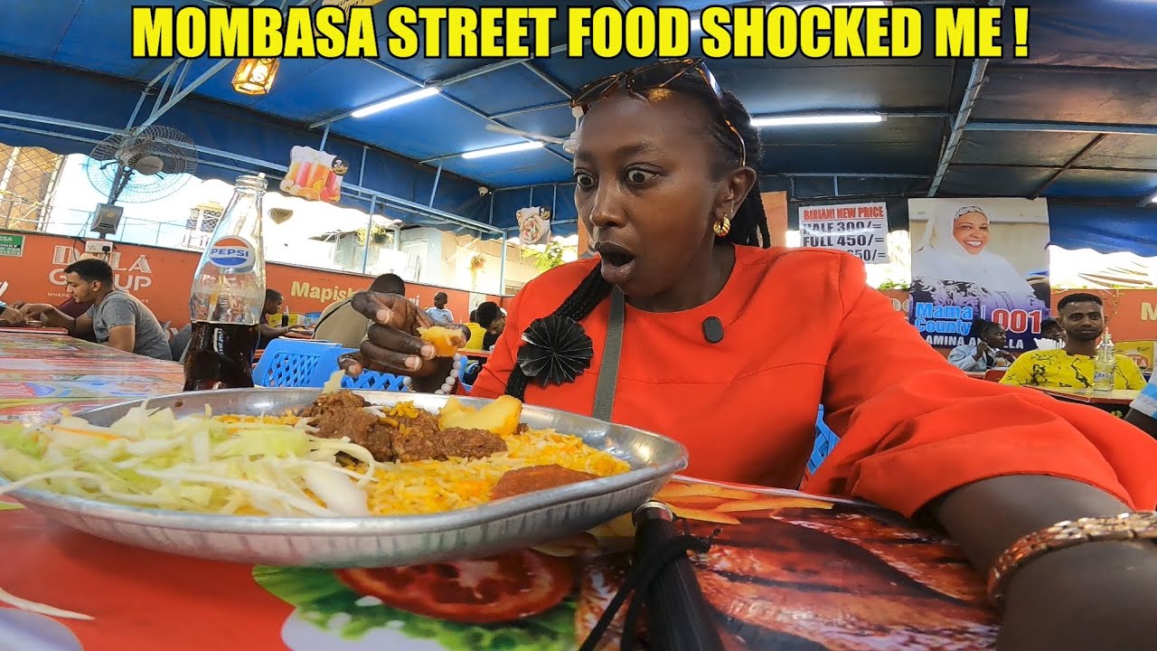 Trying Mombasa Streets Food For The First Time In Kenya. 
