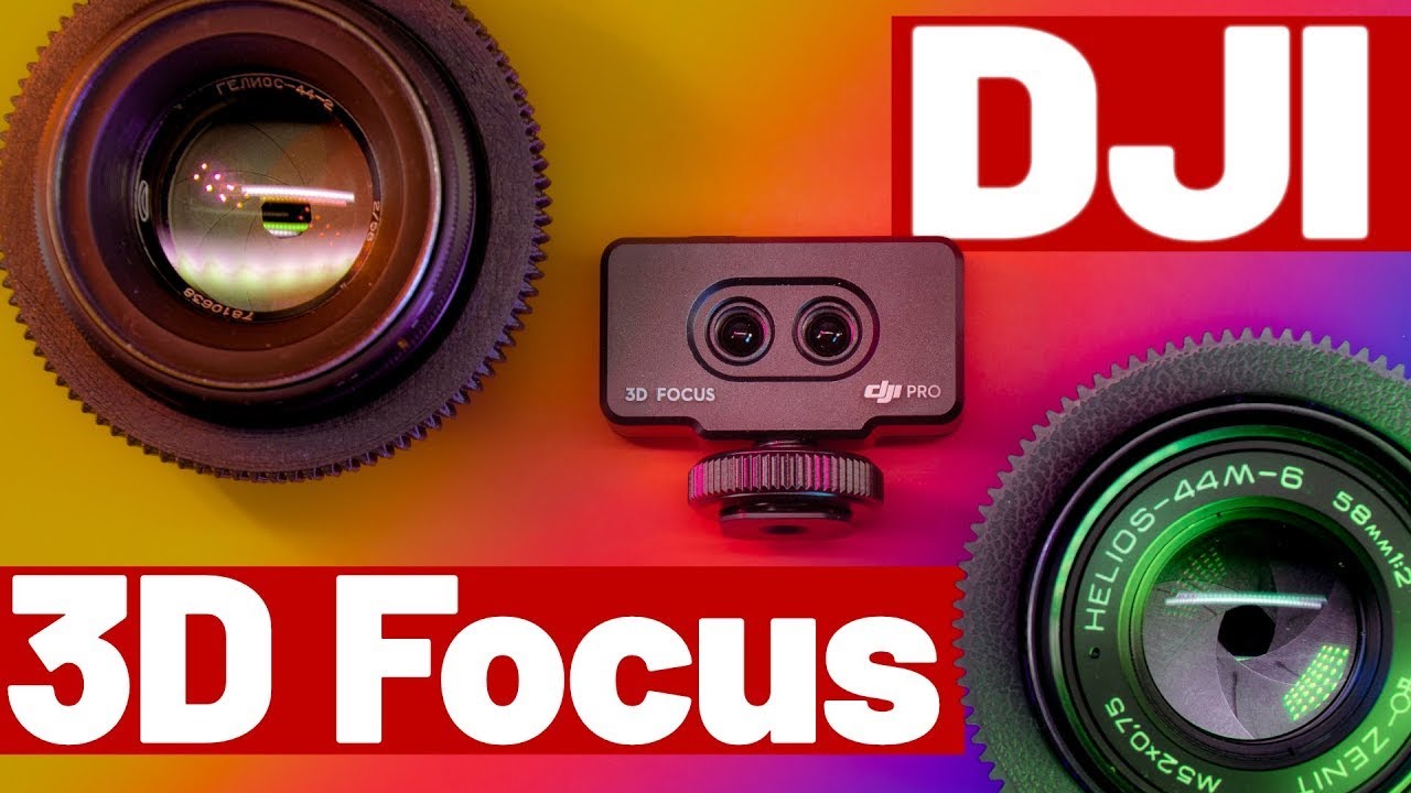 Make any manual lens AUTOFOCUS! - DJI 3D Focus on DJI Ronin RS2