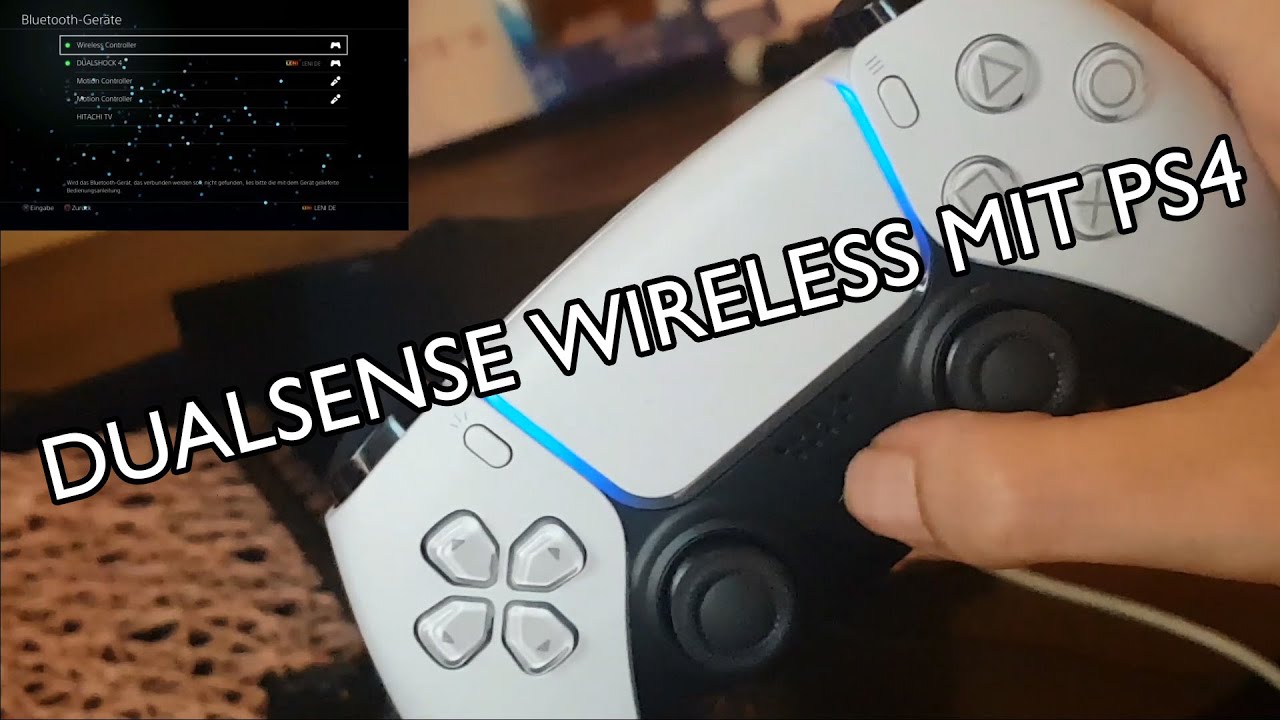 PS5 Controller mit PS4 per Bluetooth (DS4 Windows) Remote Play
