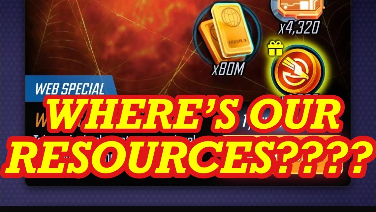 WHERES OUR RESOURCES?? WEB OFFERS? SAVE $$ TONS OF GOLD & TRAINING MATS! 2026 | MARVEL Strike Force