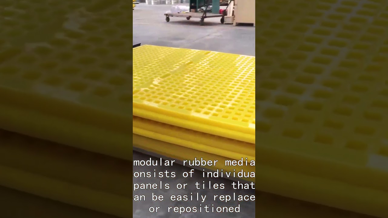 Polyurethane Advanced Screening Panels for Mining Vibrators