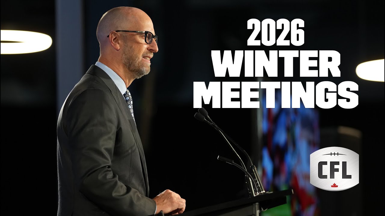 Commissioner Stewart Johnston's remarks at CFL Winter Meetings