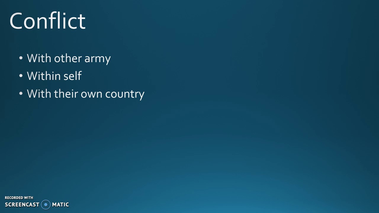 Characteristics of War Literature