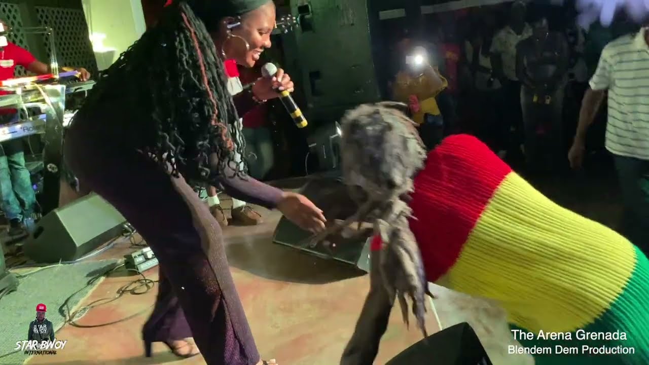 Everton Blender Live in The Arena With (Isha Blender) Pt 1 Grenda Shows