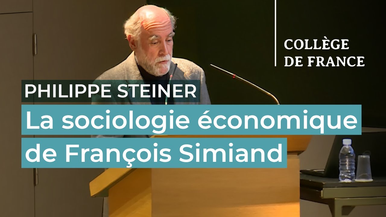 Durkheim au Collège de France (8) - Pierre-Michel Menger (2018-2019)