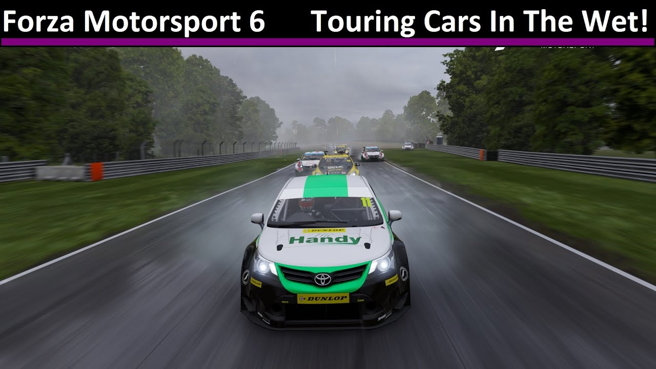 Touring Cars In The Wet! - Forza Motorsport 6 (60 FPS)