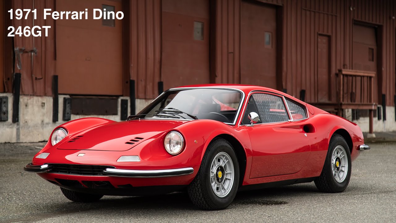 1971 Ferrari Dino 246GT Drive Video ~ Silver Arrow Cars Ltd