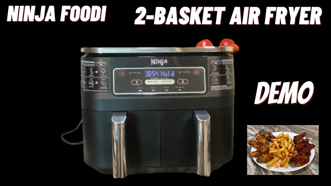 Ninja Foodi - NEW 2-Basket Air Fryer Review and DEMO-Walmart Version!