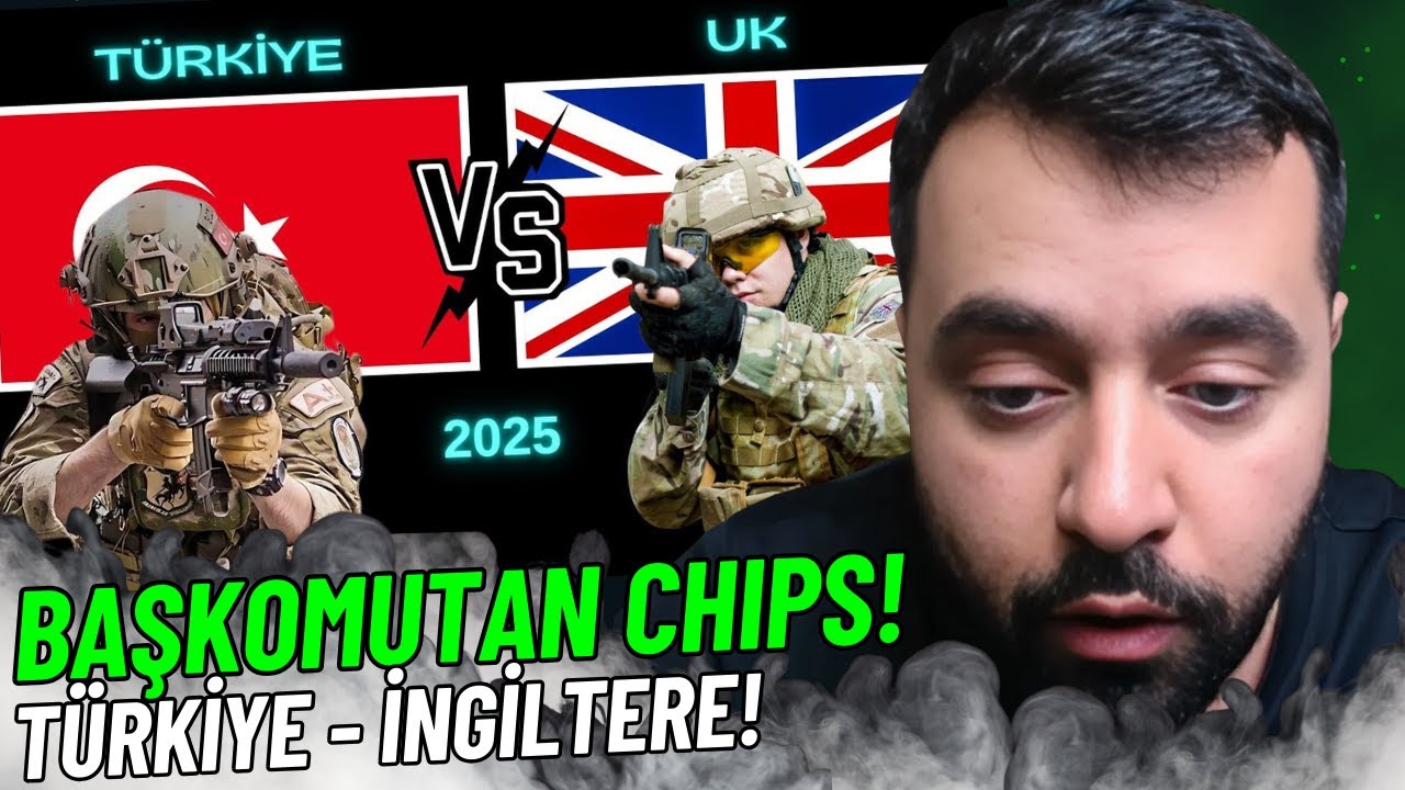 T&uuml;rkiye vs İngiltere | G&uuml;&ccedil; Karşılaştırmasına Chips'in Tepkisi