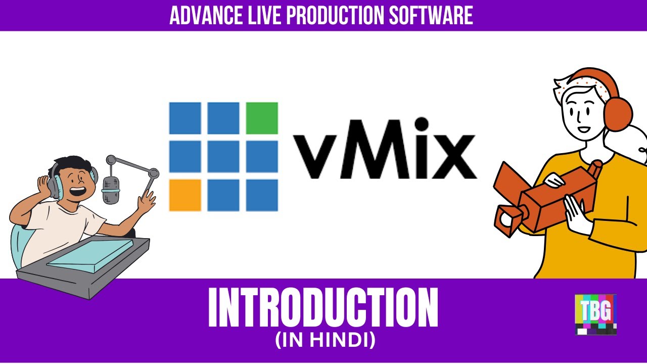 vMix Live Production Software Introduction in Hindi | Complete Guide to vMix Features