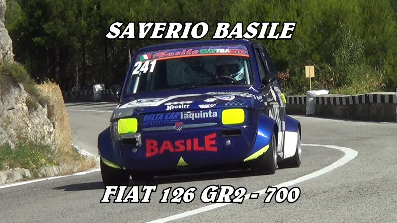 SAVERIO BASILE | SALITA SVOLTE DI POPOLI 2022 | FIAT 126 GR2-700