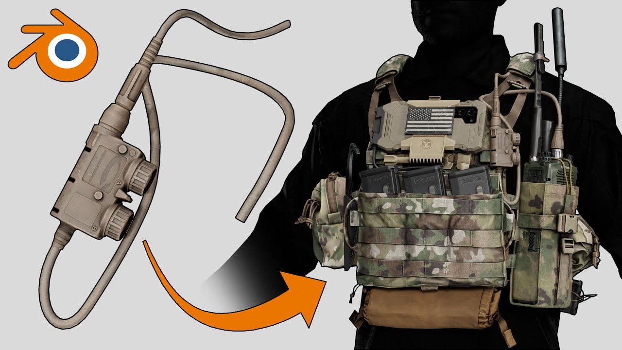 HOW TO CREATE CABLES IN BLENDER