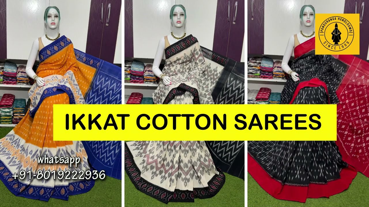 Summer Special 100% Pure Cotton Sarees Manufacturer |Panduranga Handlooms|కాటన్ చీరల కొత్త కలెక్షన్.