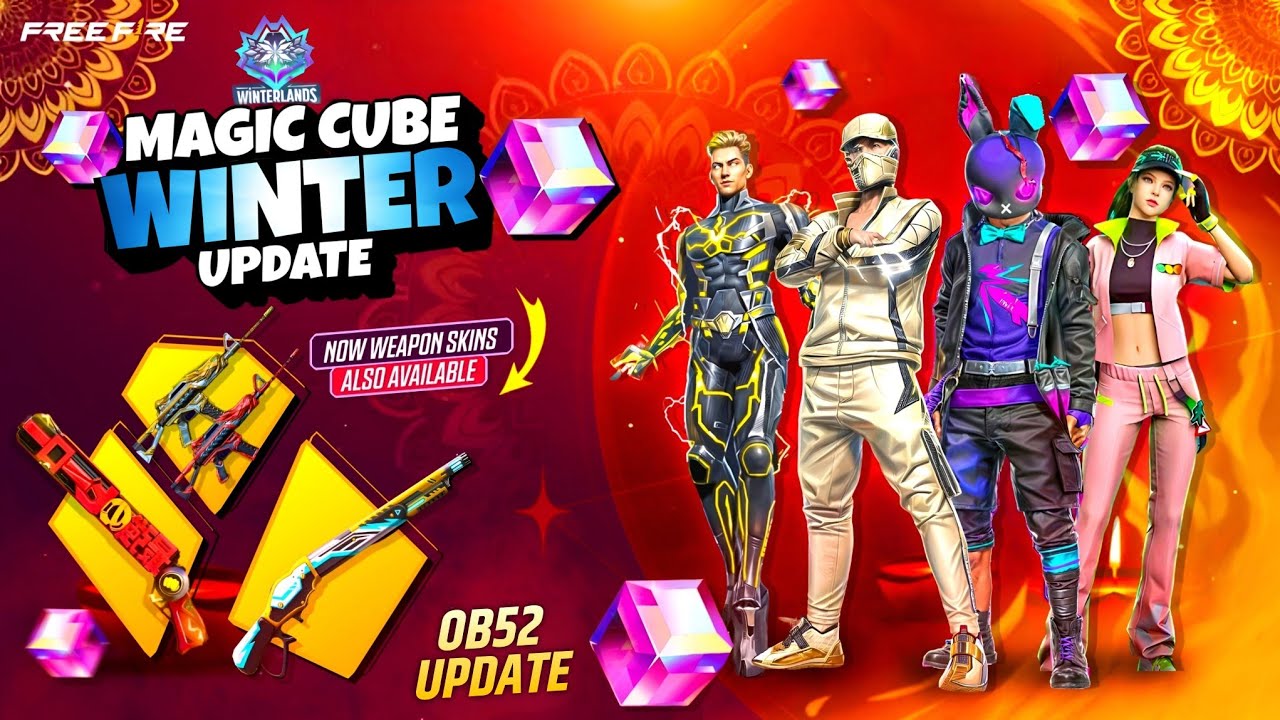 100% OB52 Magic Cube Store Update🔥🤯| Next Magic Cube Bundle | Free Fire New Event | ff new event