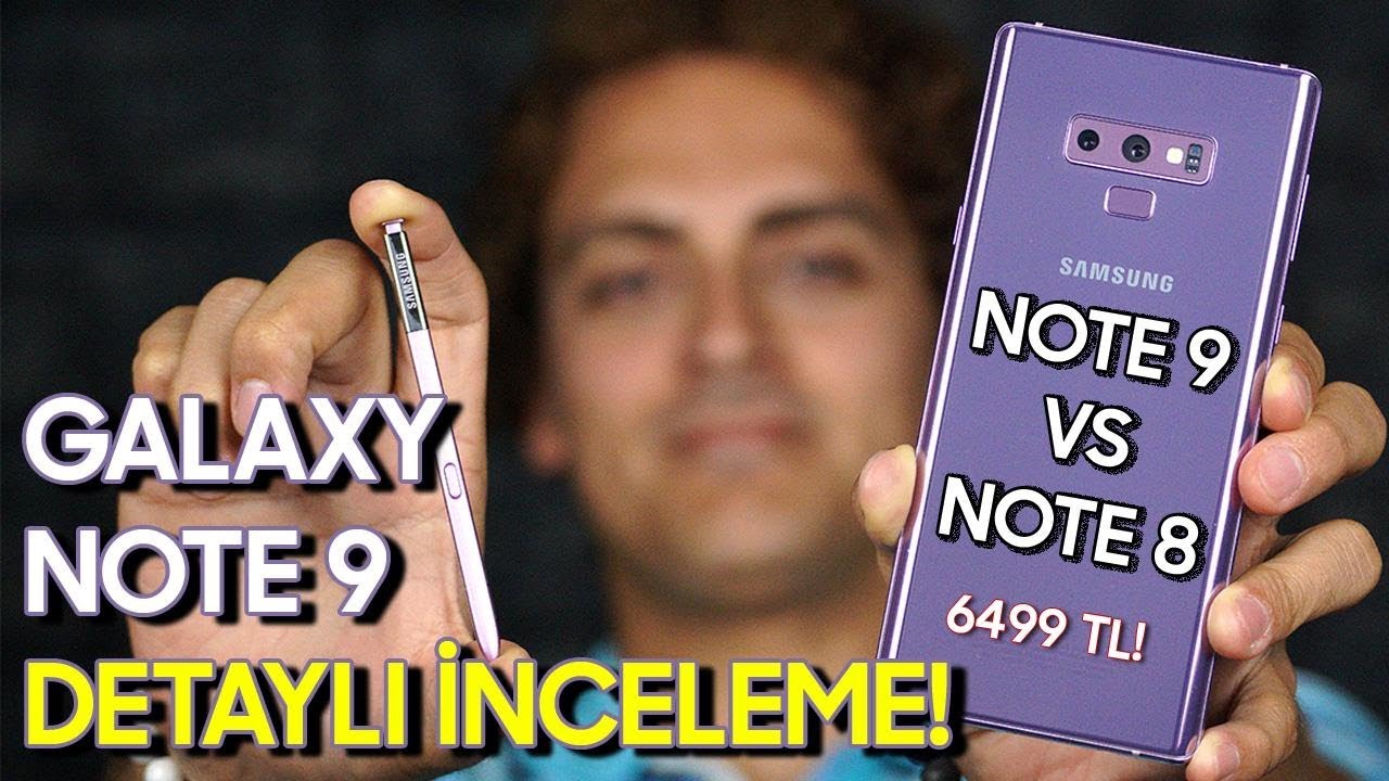Samsung Galaxy Note 9 inceleme! - Amerika'dan Daha UCUZ!