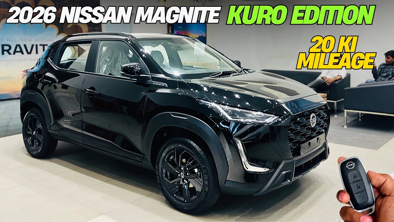 2026 ❤️ Nissan Magnite Dark Edition Full Detailed Review ✅ Price & Features 🔥 Magnite Kuro Edition 