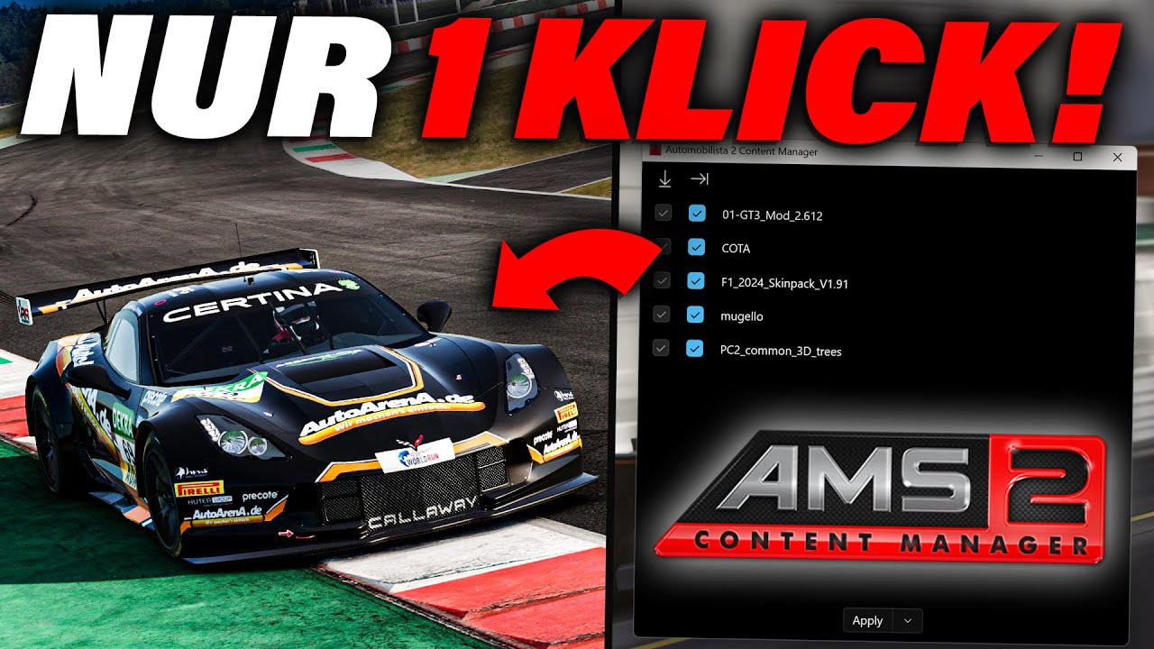 AMS2 Mods installieren war Nie Einfacher!