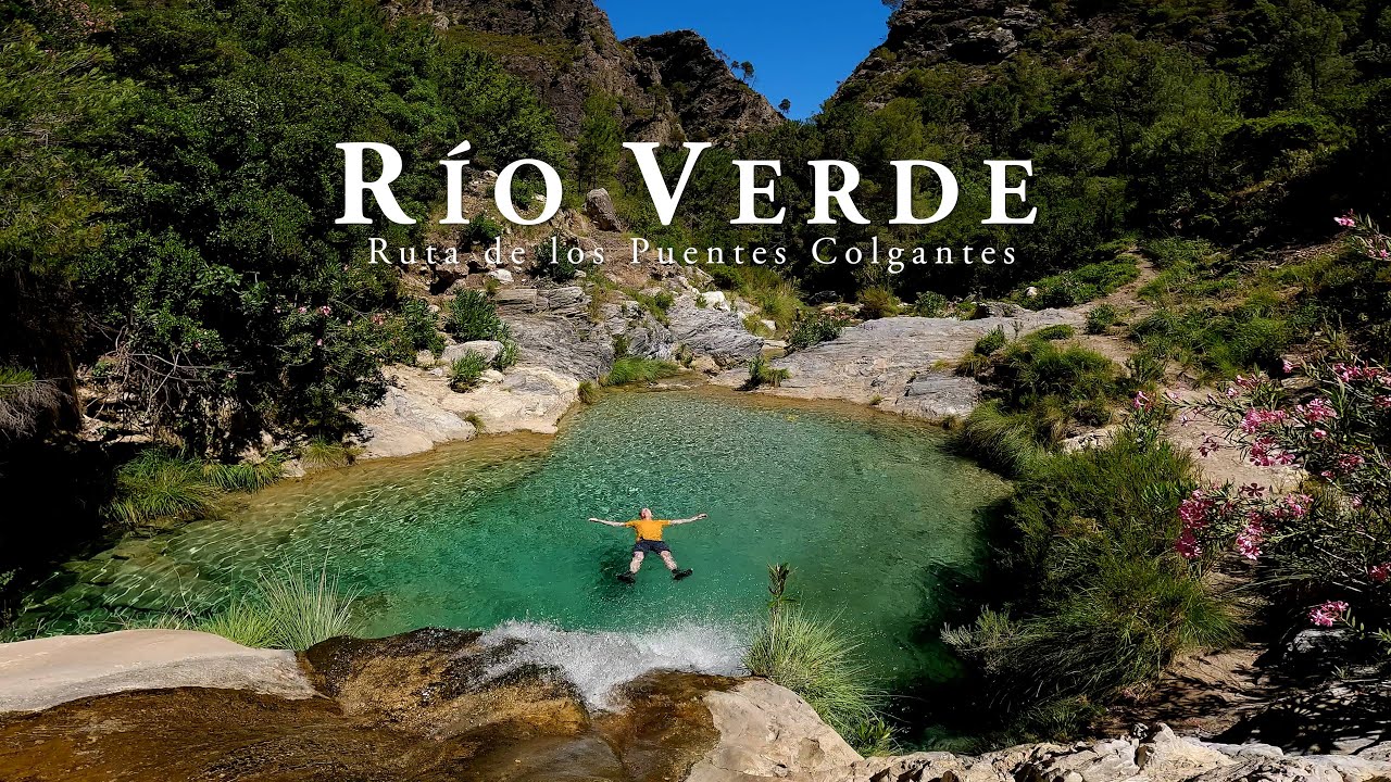 Ruta de los Puentes Colgantes, Río Verde (Otívar, Granada)