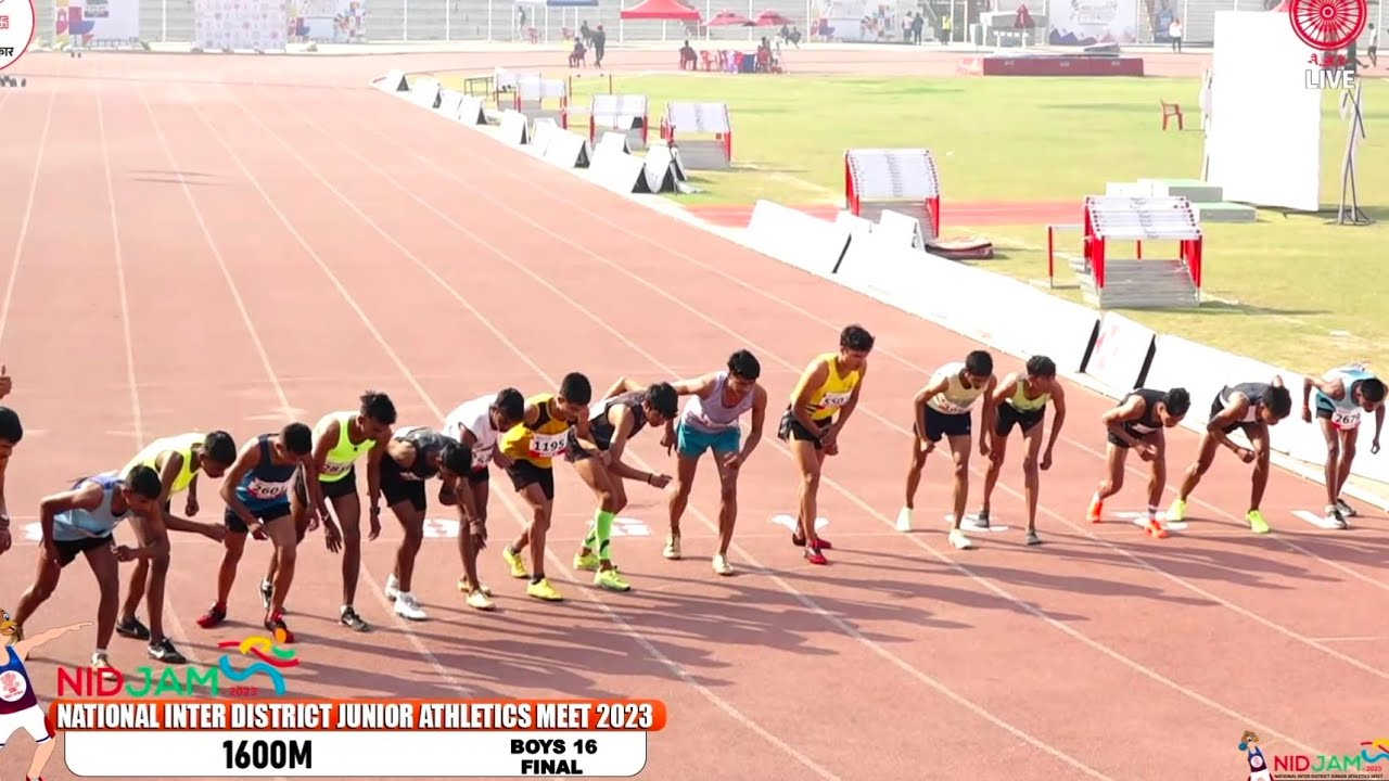 Boys 1600 Meter Final {U-16} In National Inter District Championship 2023 #1600meter #1600m